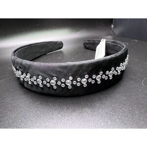 Draper James Belle Meade Black Jeweled Headband